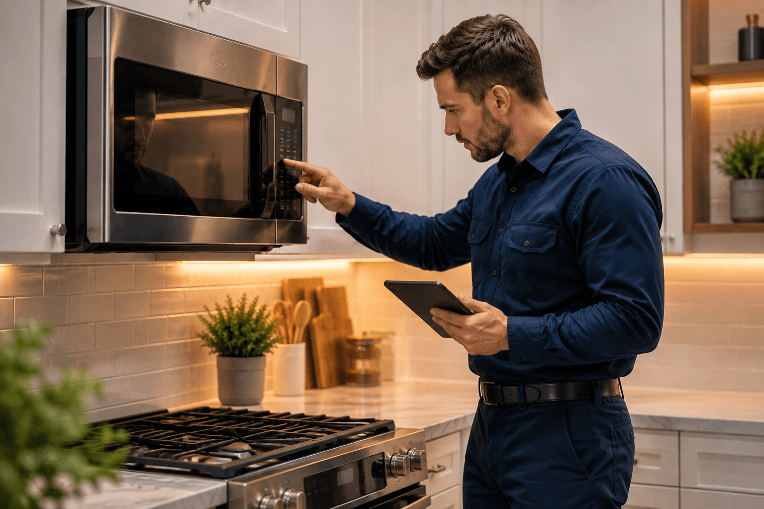 Microwave repair technician in Sherwood Park